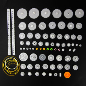 Gear wheel kit set 75 pieces