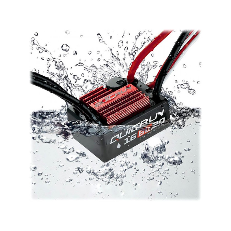 Hobbywing Quicrun WP 16BL30 Brushless Sensorless ESC (30A) For RC Cars & Boats