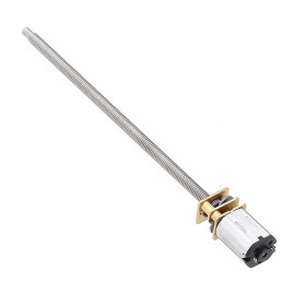 Motor DC GA12-N20 6V cu reductor 100RPM ax M4 100mm