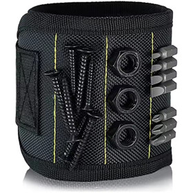 Magnetic bracelet, screw holder and accessories