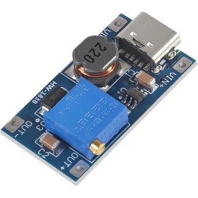 Modulo amplificatore di tensione MT3608, con USB, 2-24 V