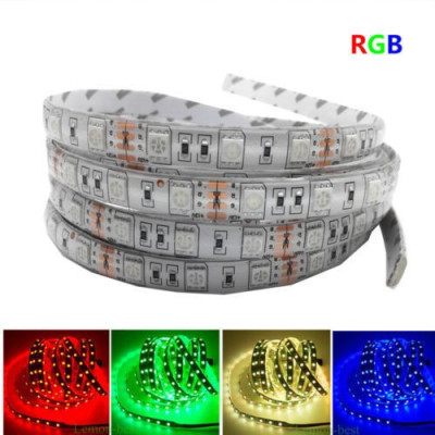 Striscia LED RGB, 60led/m, resistenza all'acqua IP65, 1 metro