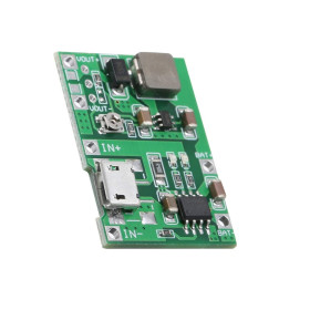 Battery charging module with lifter, 5-24V, TP4056