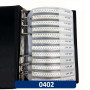 Set di libri di resistori SMD, 0402, 8500 pezzi, 170 valori