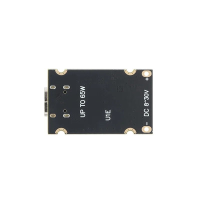2 Pezzi Modulo Ricarica Rapida USB Type-C 65W PD/QC Ingresso DC 8-30V Buck