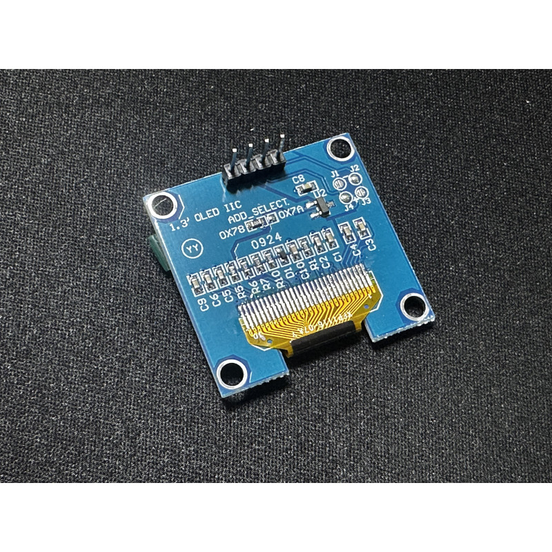 1.3 pollici OLED Modulo di Colore Bianco 128X64 OLED LCD Display A LED
