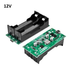 UPS module 12V 15W Type-C for 18650 batteries