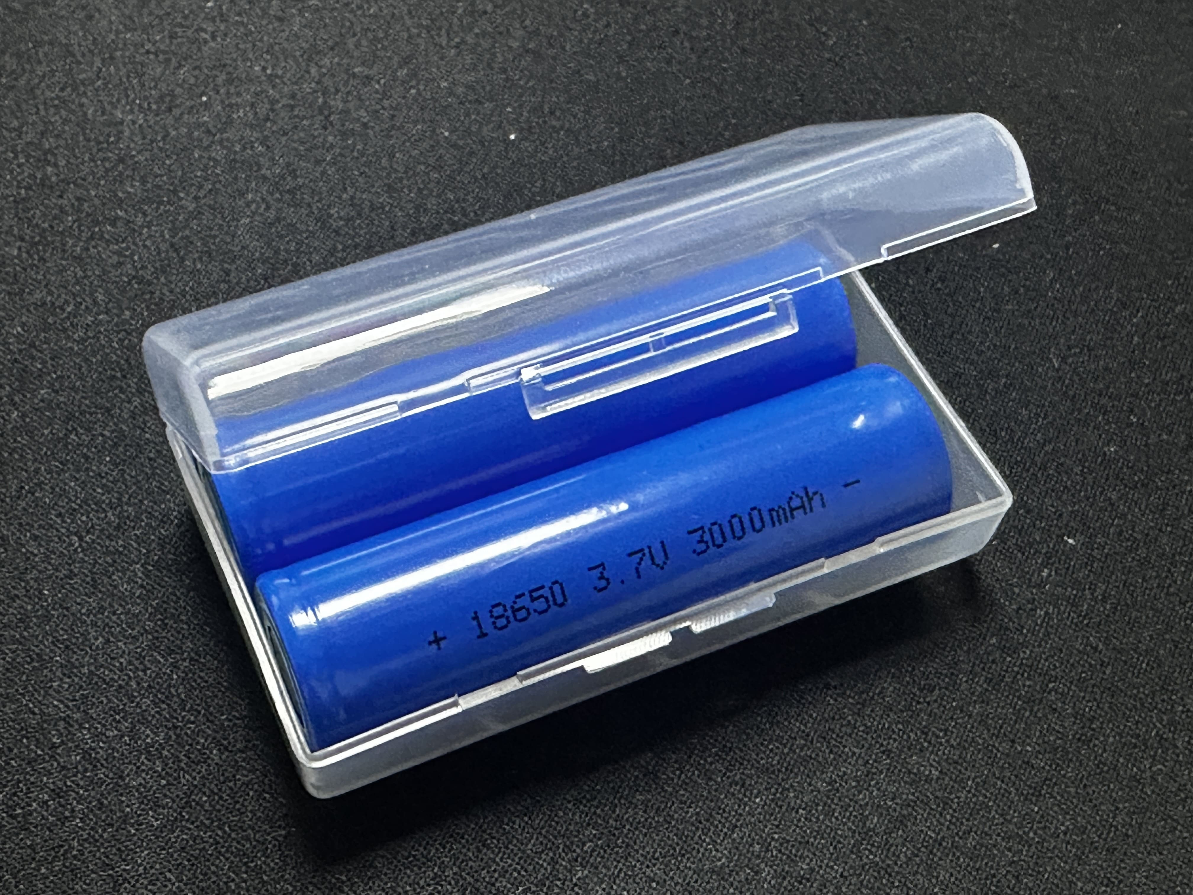 Set 2 Acumulatori Li-Ion 18650 3.7V 3000mAh 3C