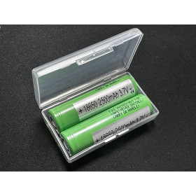 Set 2 acumulatori Li-Ion 18650 25R 2500mAh