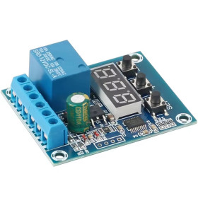 Modul monitorizare tensiune DC 0-99.9V 12V releu