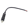 Zigarettenanzünder-Adapter, mit Kabeln, 12-24V, mit LED