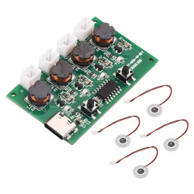 Modul atomizor 4 canale 20mm USB-C 5V