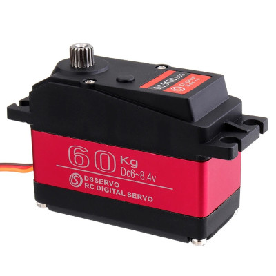 Servomotor DS5160 metal IP67 60kg 7.4V LiPo 2S