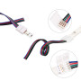 Quick Connector LED Strip 10mm, 4P, with wires