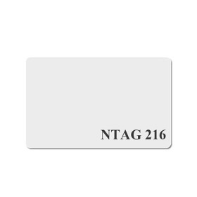 Card NFC NTAG216 13.56MHz ISO14443A