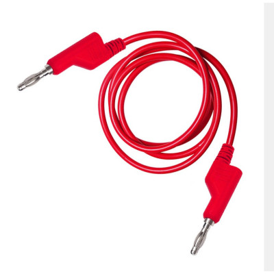 Cablu banana 4mm 1000V 15A rosu 1m