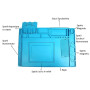 Tappetino in silicone, S-160, 300x450mm, magnetico, con