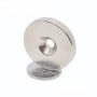 Magnet neodim N50 rotund 35x5 mm cu gaura 6 mm