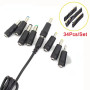 Set 34 adaptoare DC universale 5.5x2.1 mama