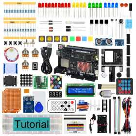 Freenove UNO R4 WiFi Starter Kit, 286 pieces