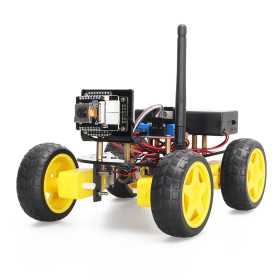 Smart Car 4WD készlet, WiFi, ESP32-CAM, oktatóprogrammal
