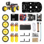 Kit Smart Car 4WD, WiFi, ESP32-CAM, with Tutorial