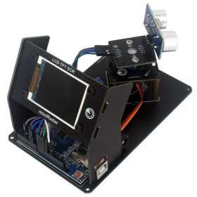 Kit mini radar, fai da te, ultrasuoni, display 1.8 e UNO R3