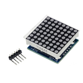 8x8 Red LED Matrix MAX7219 SMD 5V
