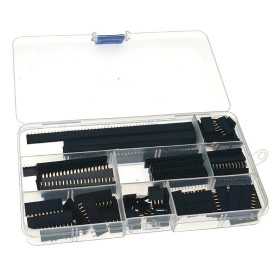 Set 120 Mutterstiftstreifen 2.54mm in Box