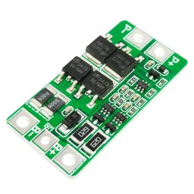 BMS modul, LiFePo4, 2S, 10A, kiegyenlítéssel