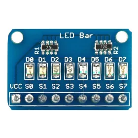 LED Bar Module, Common Cathode, 8 LEDs, 3-5V