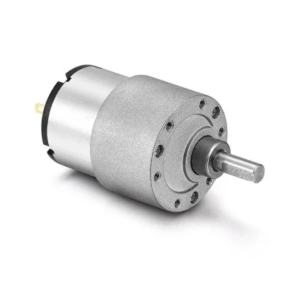 Motor DC JGB37-520 12V 7RPM cu reductor metalic
