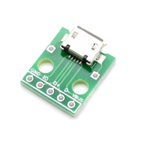 Micro USB anya - 5 tűs csatlakozó