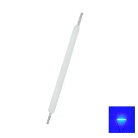 COB LED cső, merev, 38 mm, kék, 12 V