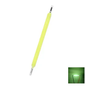 COB LED tube, Rigid, 38mm, Green, 12V