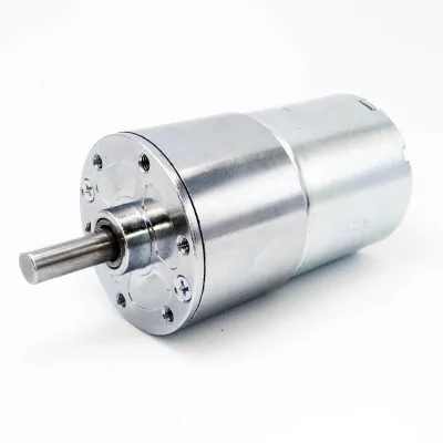Gleichstrommotor mit Untersetzungsgetriebe, GA37RG, 12 V, 100
