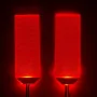 Set lentile LED flexibile transparente rosu 6V