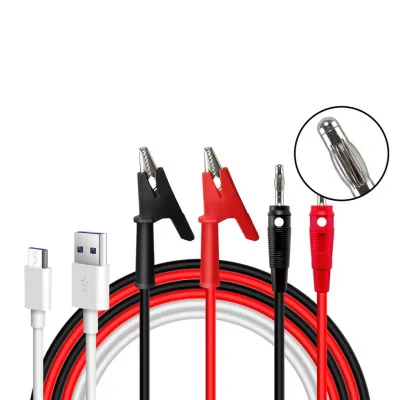 Set accesorii RD60xx, banana, crocodil, micro USB