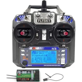 FlySky FS-i6 radio es FS-iA6 vevo szett