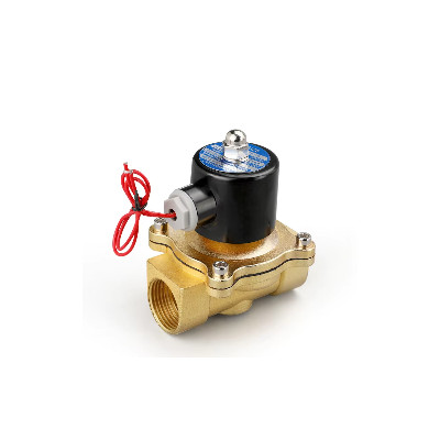 Elettrovalvola solenoide, 1/2, 2W-160-15, Ottone, NC, 220VAC
