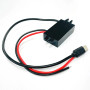Feszültségcsökkentő átalakító, 12-24V-ról 5V-ra, 3A, 15W, USB-C csatlakozóval