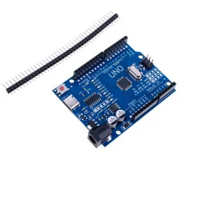 Placa dezvoltare UNO R3, Arduino Compatibil, ATmega328p, CH340G, cu bara pini, Type-C