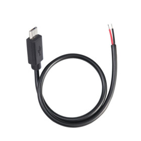 Micro USB apa kábel tápláláshoz, 2 vezetékkel