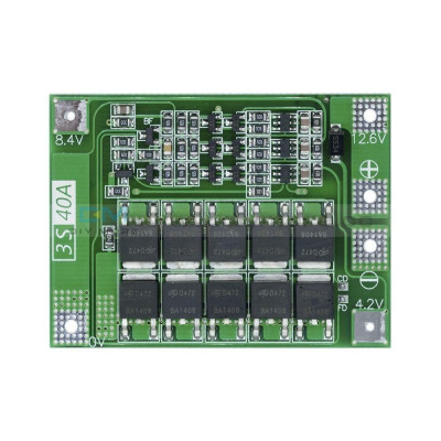 BMS-Modul 3S, 40A, 12,6V