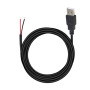 Cavo USB-A maschio a 2 fili, alimentazione DC