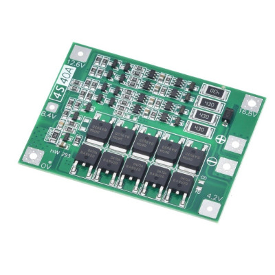 BMS module 4S with balance, 40A, 16.8V