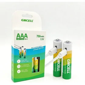 Baterii AAA Li-ion reincarcabile 1.5V 500mAh, 4 buc