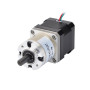 Schrittmotor Nema17, Planetengetriebe 27:1, 1,68 A, 12–36 V