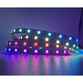 WS2812B addressable LED strip, IP20, 10 cm