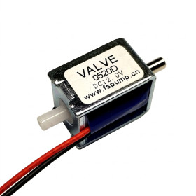 Miniature solenoid valve, Air, NO, 0520C, 6V